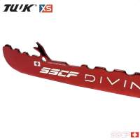 Хоккейные лезвия SSCF PRO DIVINE STEEL RED TUUK|XS 